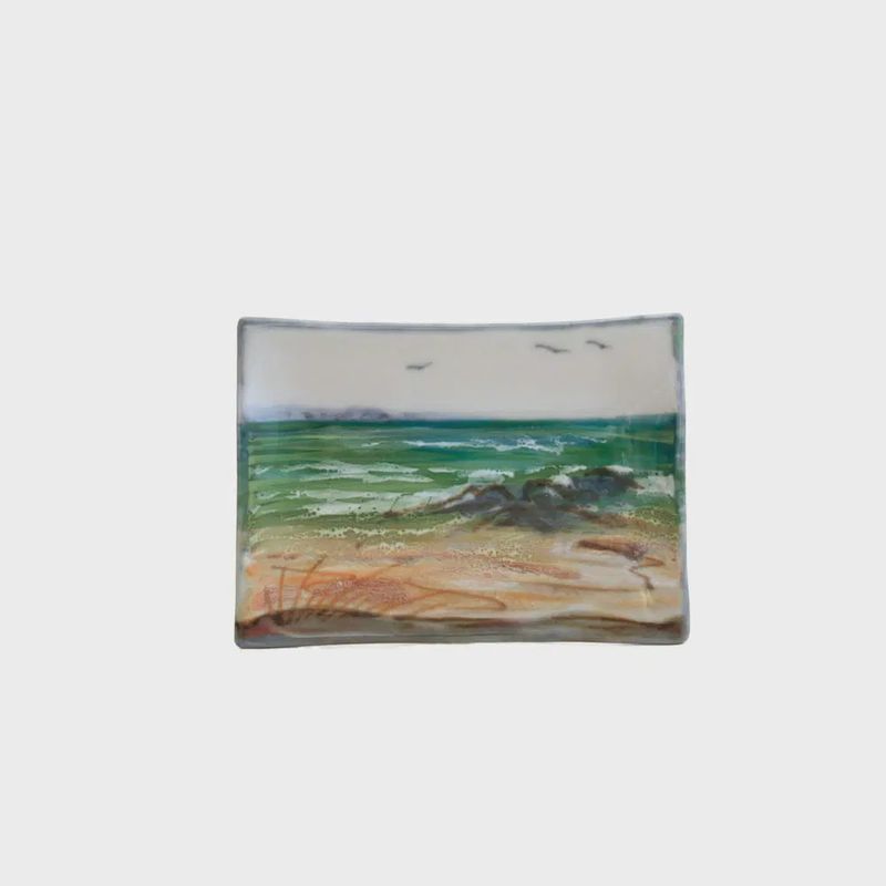 Small Rectangle Dish  Seascape