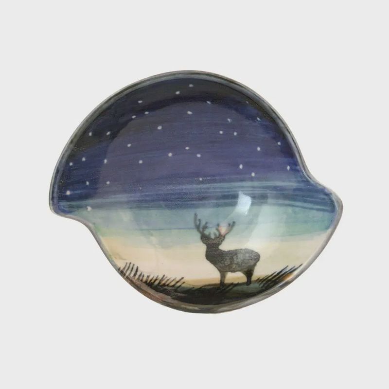 Quaich Stag at Night