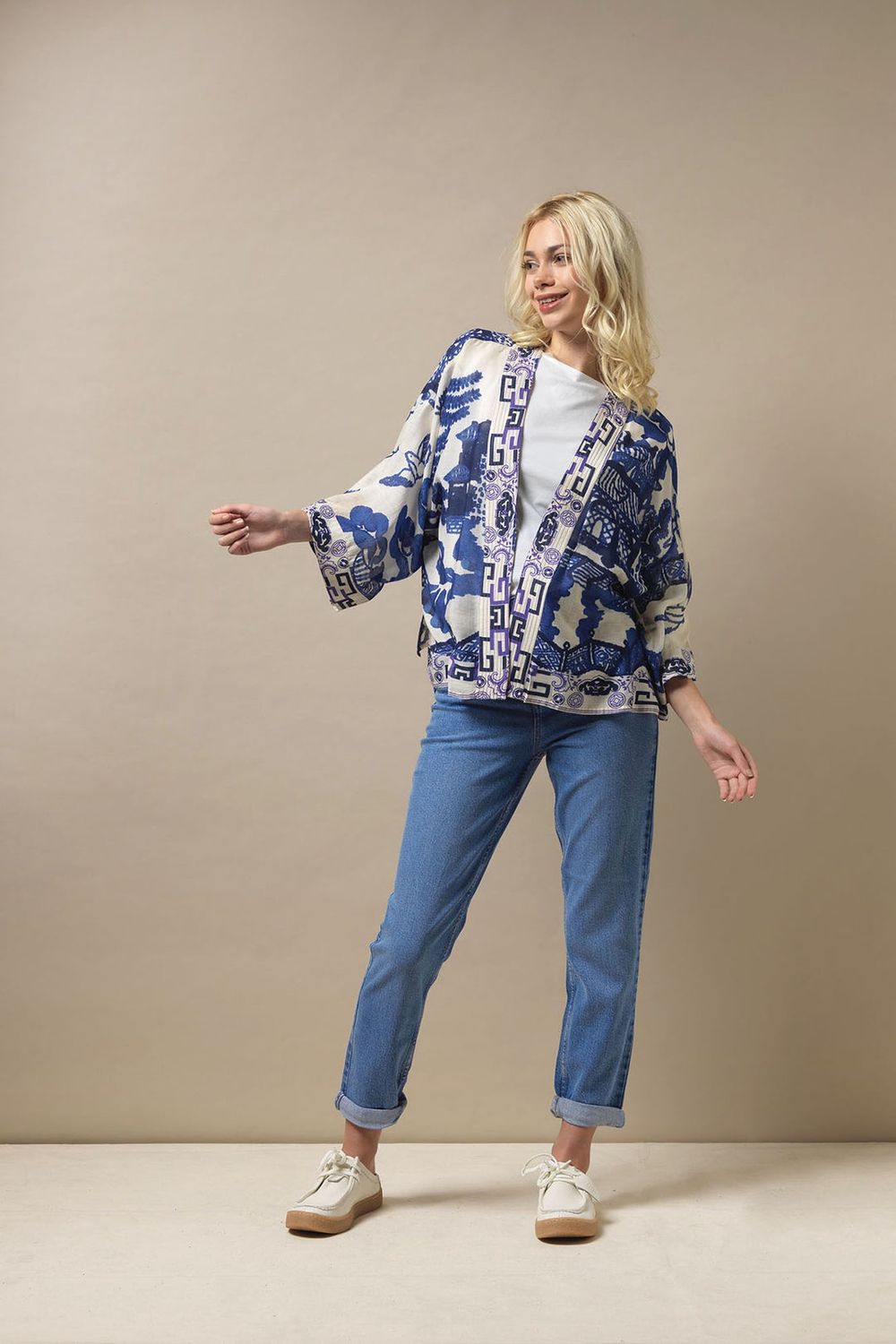 Kimono Giant Willow Blue