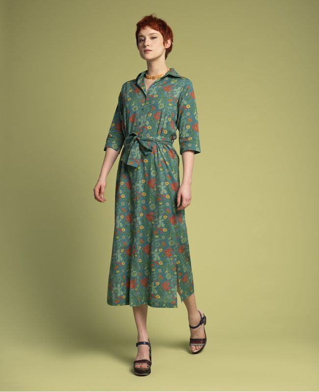 Bari Dress Iris Bayou