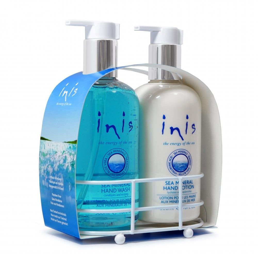 Inis Hand Care Duo Set in Caddy  300ml each