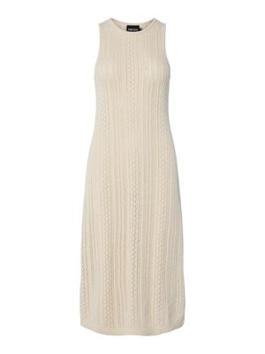 PCNUKA SLEEVLESS KNIT MIDI DRESS