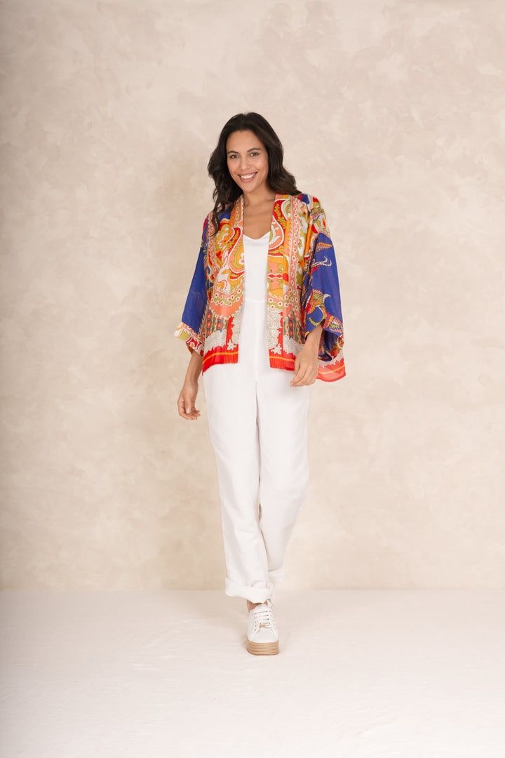 Carnival Colbalt Kimono