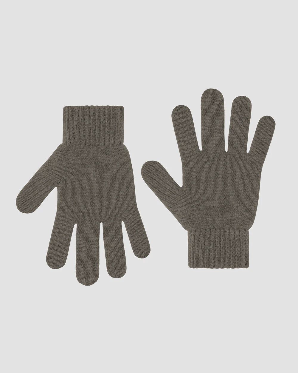 Merino Wool Gloves, Colour: Dusty Olive, Size: XS-S