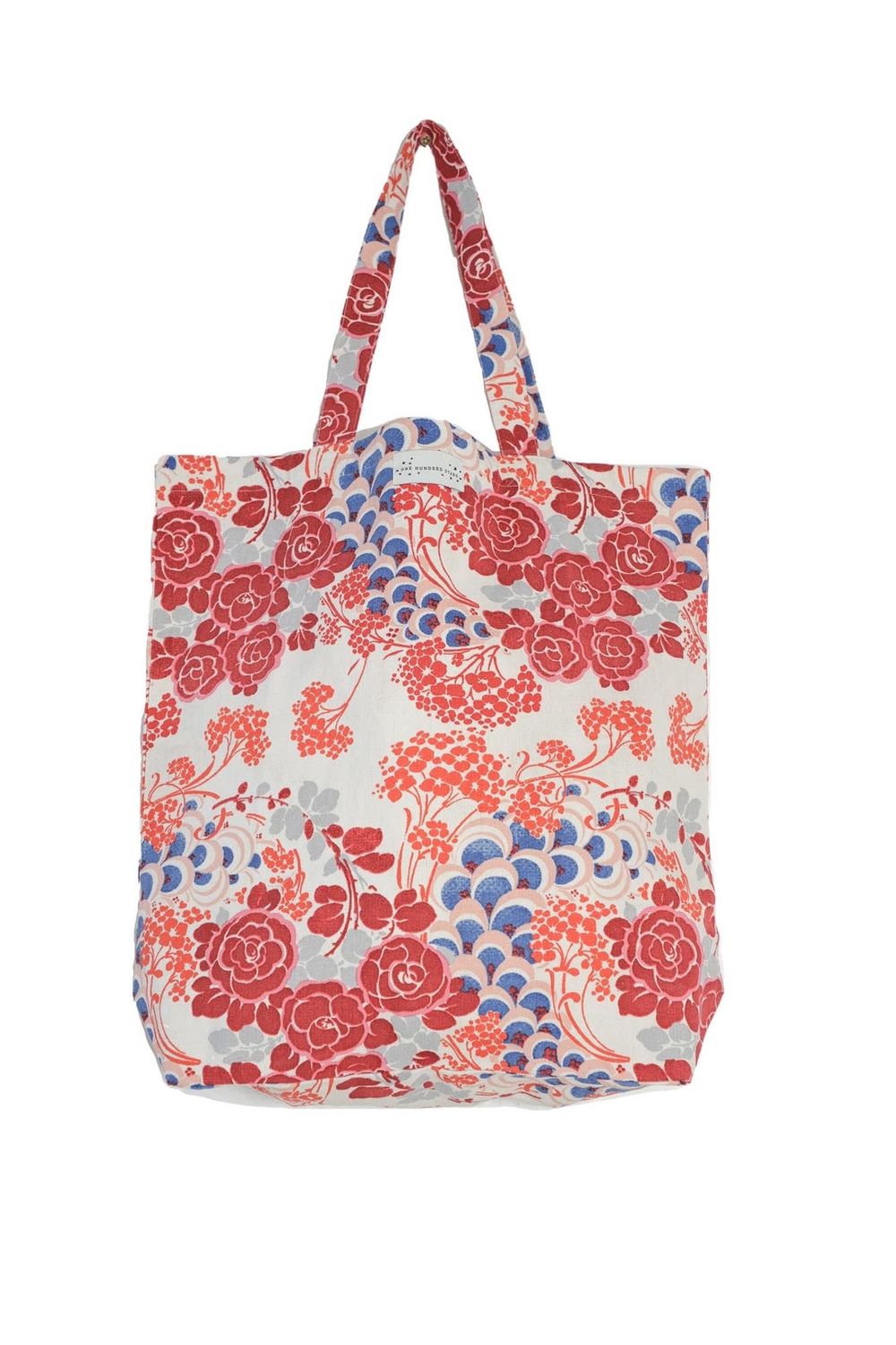 Confetti Scarlet Canvas Bag