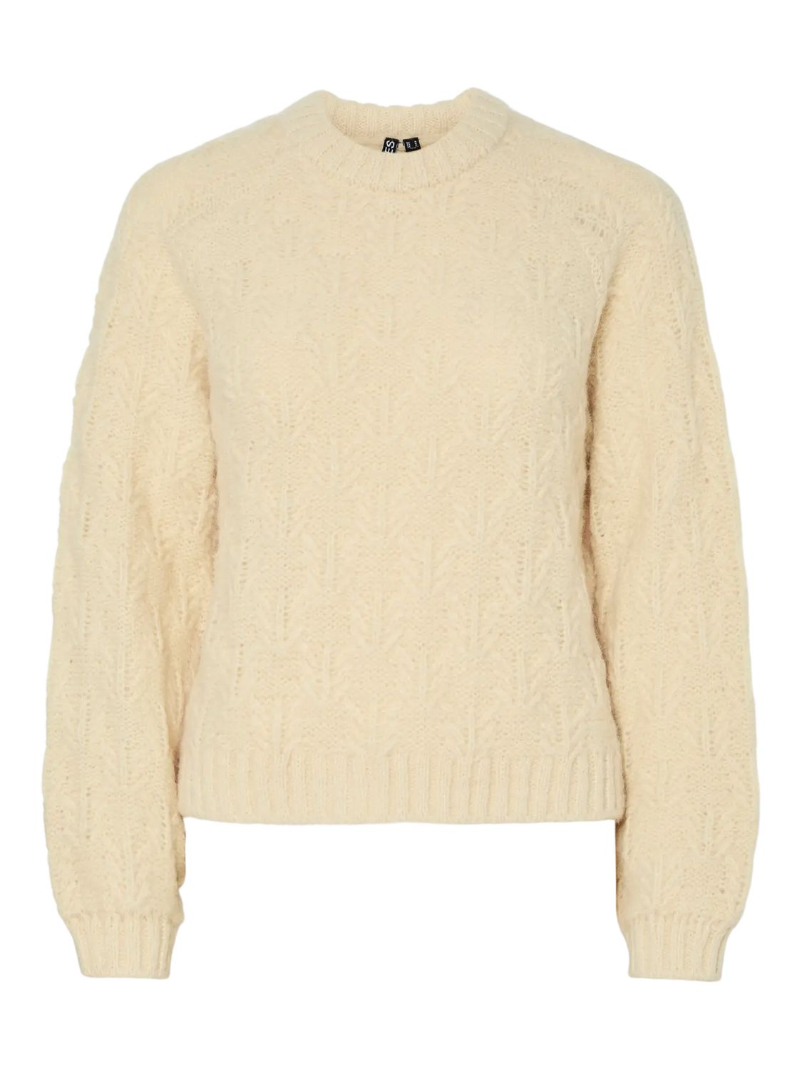 PCJIA LS O-NECK KNIT BC