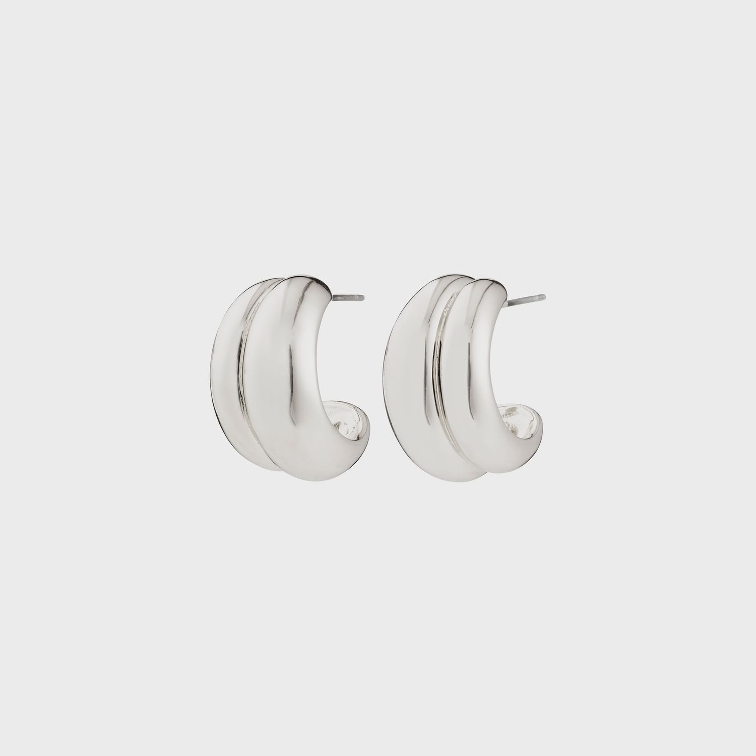 MIKO earrings silver-plated