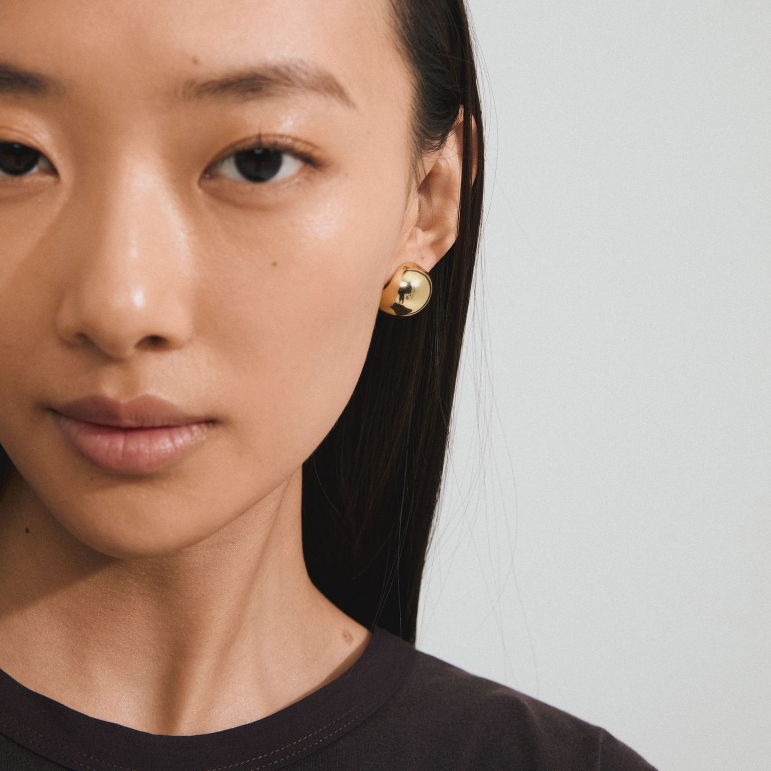 JACE earrings gold-plated