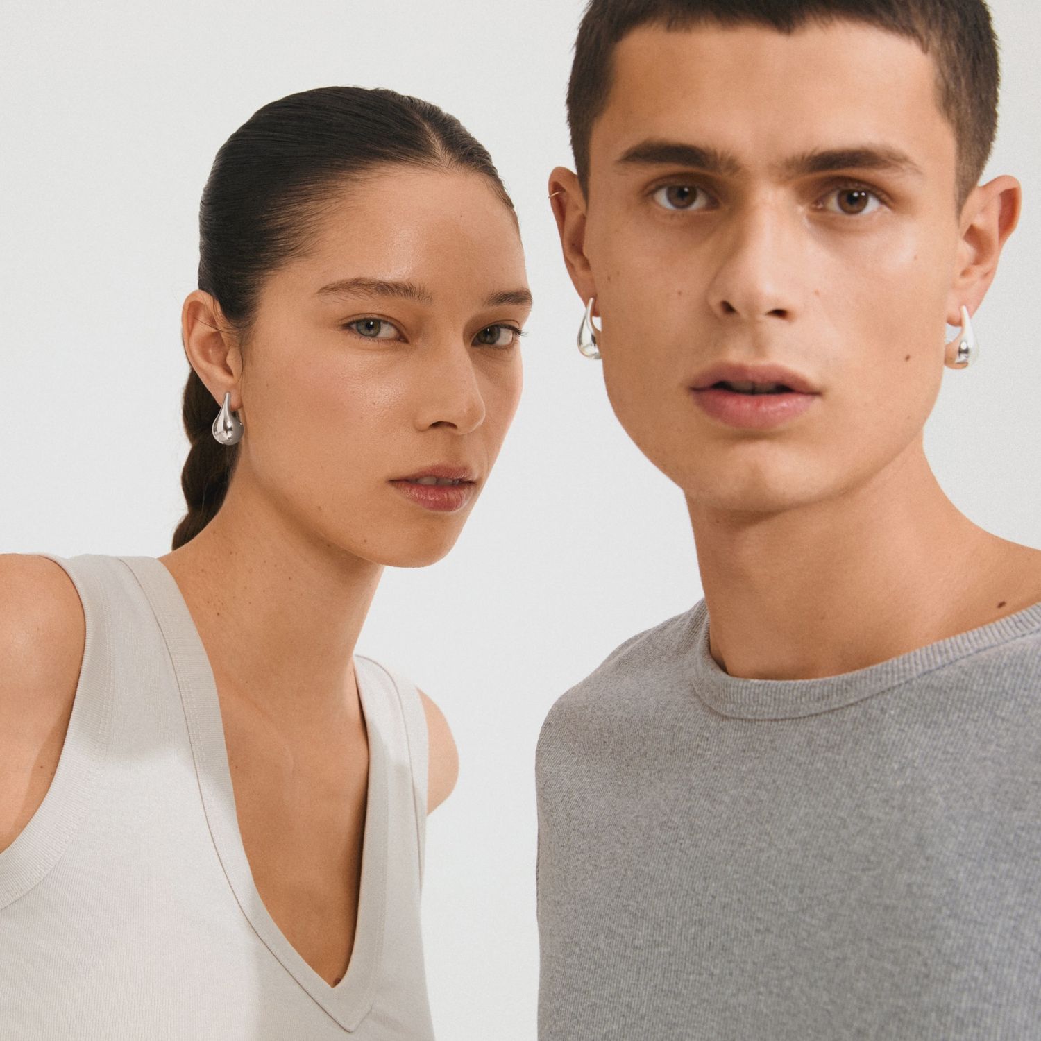 JUNIPER earrings silver-plated