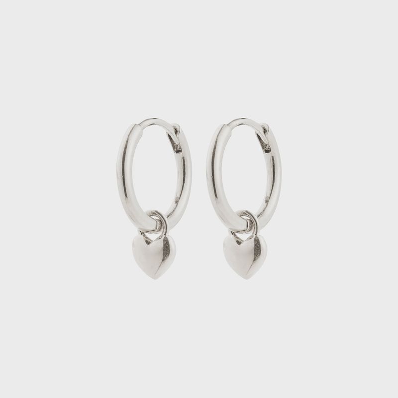 ALAIA earrings silver-plated