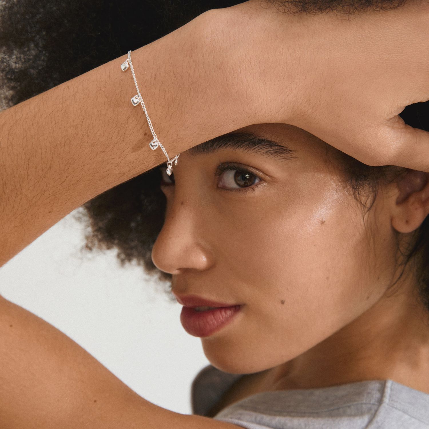 ALAIA bracelet silver-plated