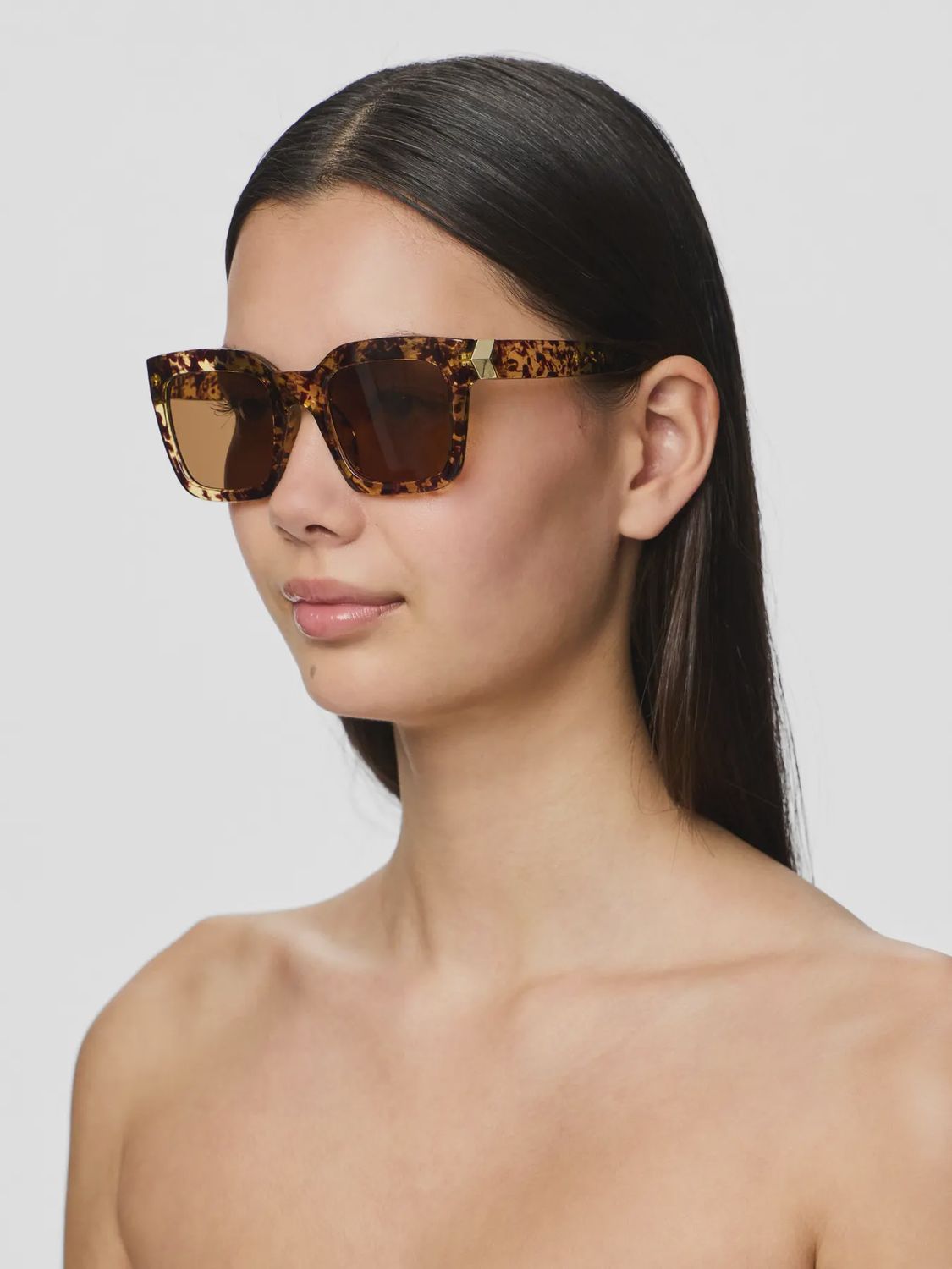 PIECES PCBalla Sunglasses NOOS BC BrownSugar/Turtle