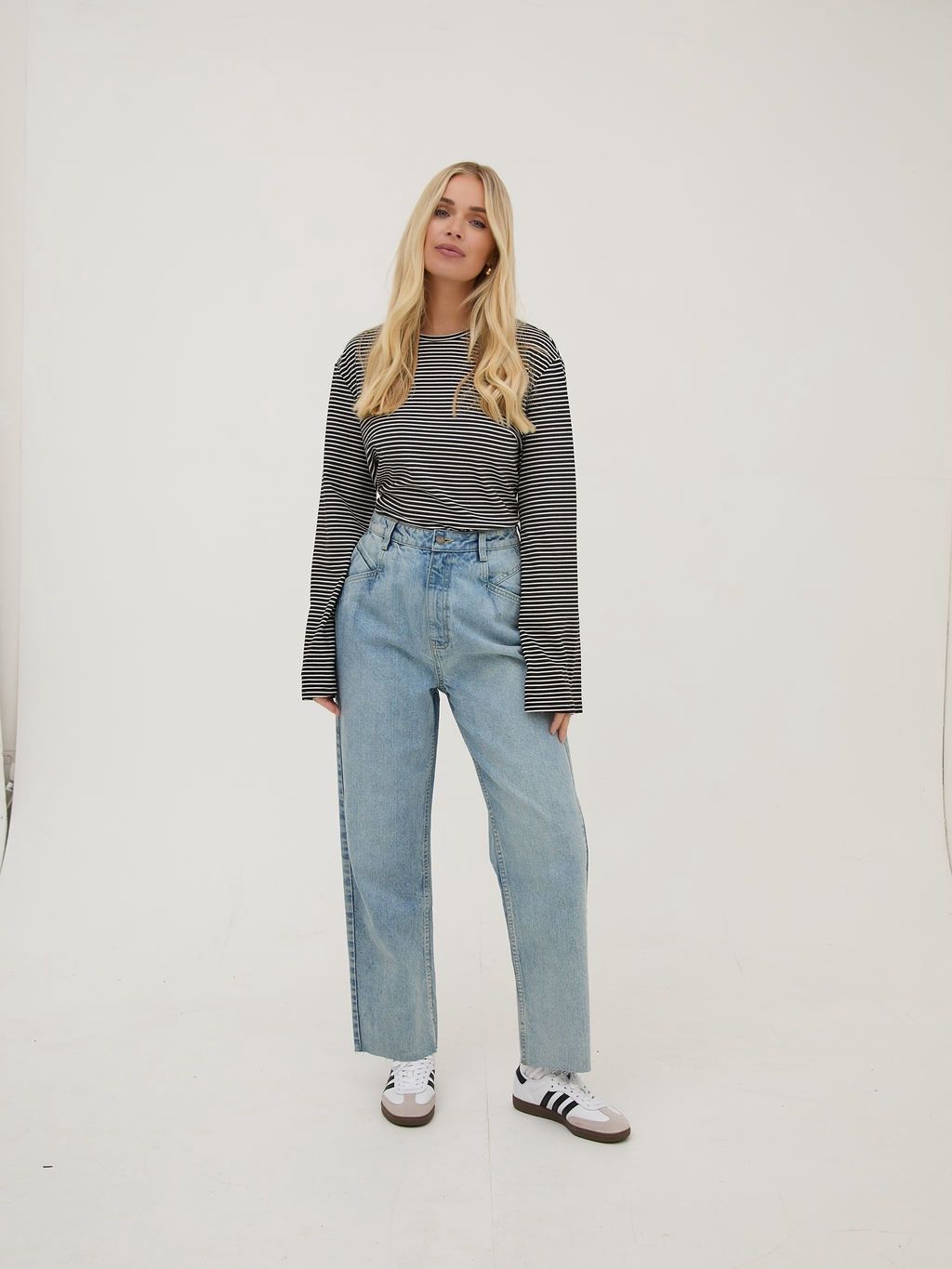 Remy Straight Leg Jean, Colour: Mid Blue, Size: 8