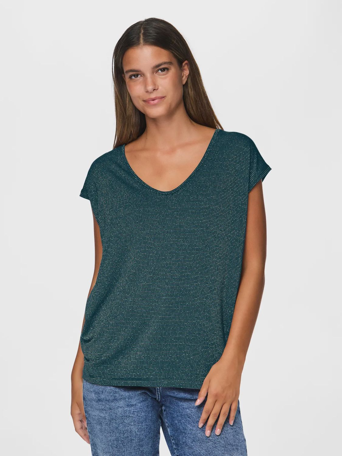 PCBILLO TEE LUREX STRIPES JRS NOOS BC