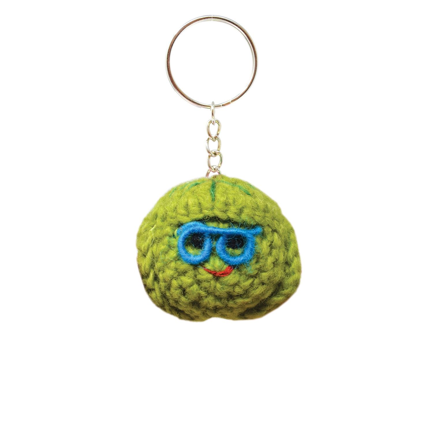 Light Green Sprout - Wool Felt Keyring