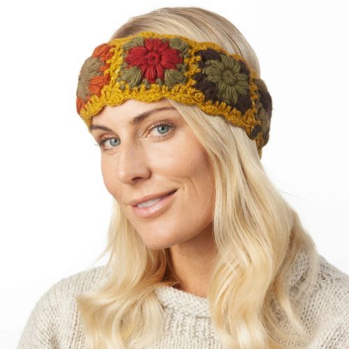 Pure Wool Crochet Headband