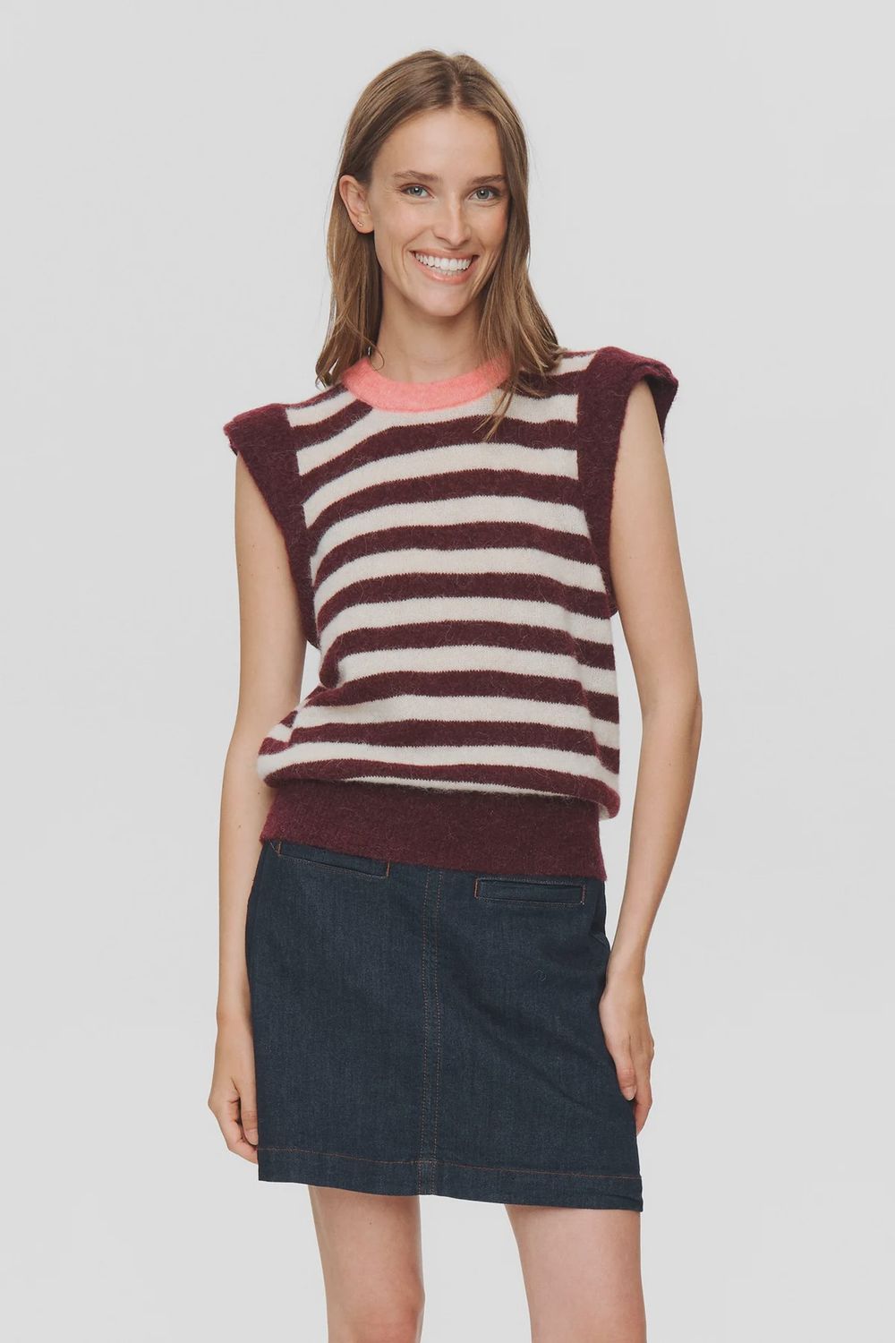 NUCIARA RIETTE STRIPE VEST
