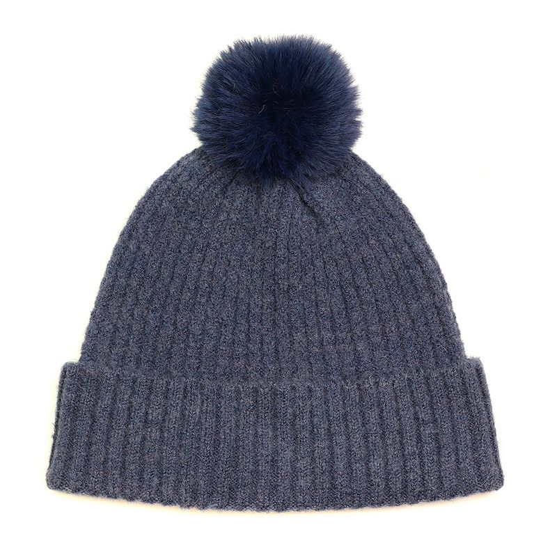Recycled blend classic bobble hat