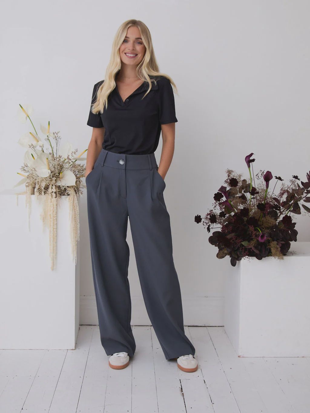 Lucia Wide Leg Trousers