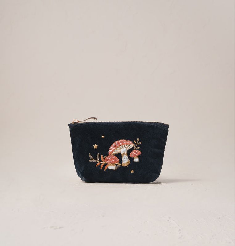 Enchanted Woodland Coin Purse Charcoal