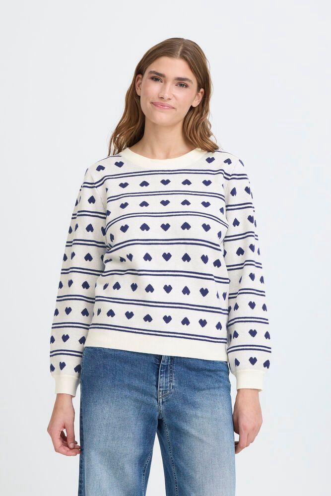 IHBRIELLE LS7 BIRCH W BLUE PRINT - White