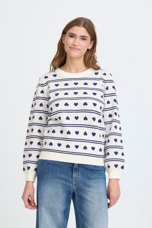 IHBRIELLE LS7 BIRCH W BLUE PRINT - White