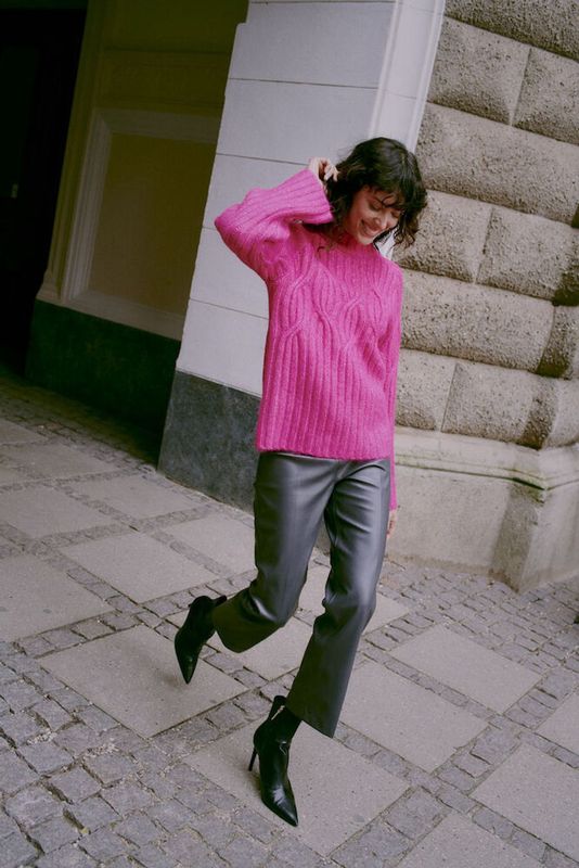 BYOMICKA CABEL JUMPER