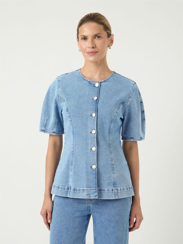 YASROSIE SS DENIM TOP S