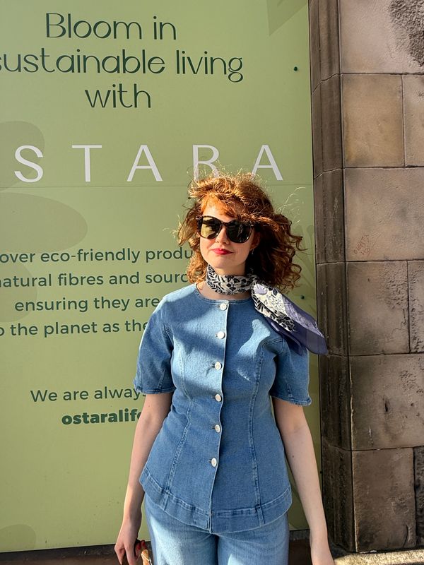 YASROSIE SS DENIM TOP S