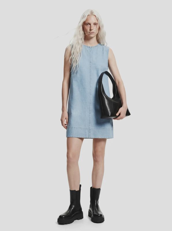 PCFLORA SL MINI DENIM DRESS NOOS