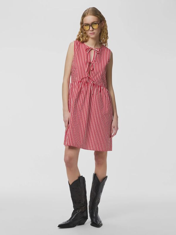 PCJOLLY SL TIE SHORT DRESS WVN NOOS BC