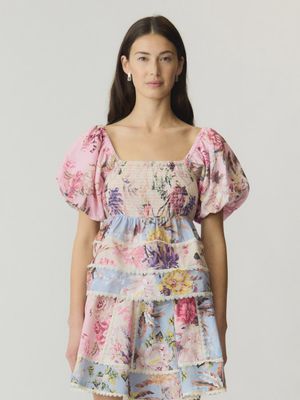 YASMESSA SS SMOCK TOP - FEST
