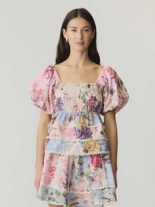 YASMESSA SS SMOCK TOP - FEST