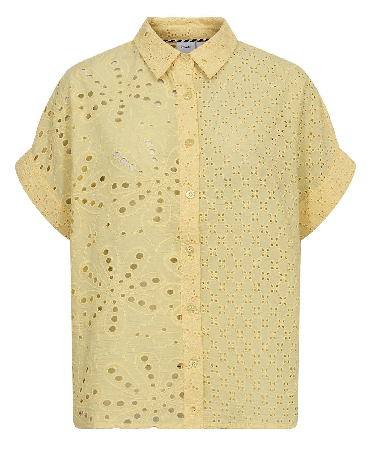 NUPALMA SLEEVELESS SHIRT, Colour: Popcorn, Size: 34