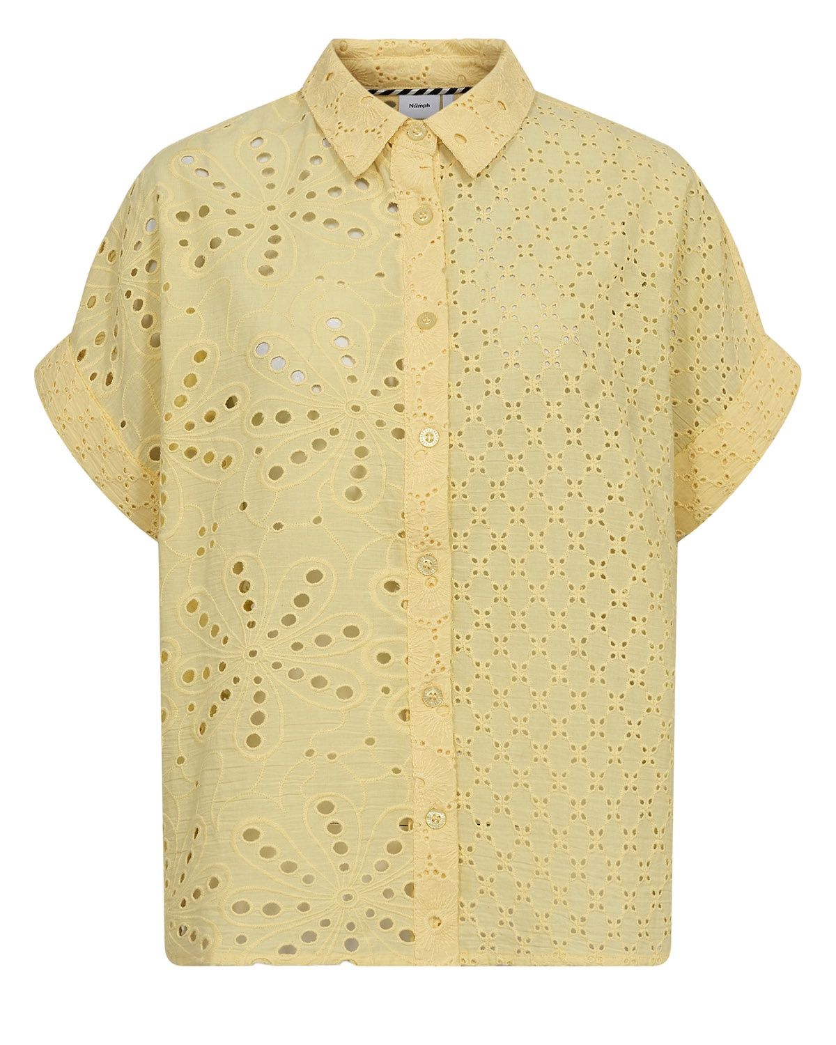 NUPALMA SLEEVELESS SHIRT, Colour: Popcorn, Size: 34