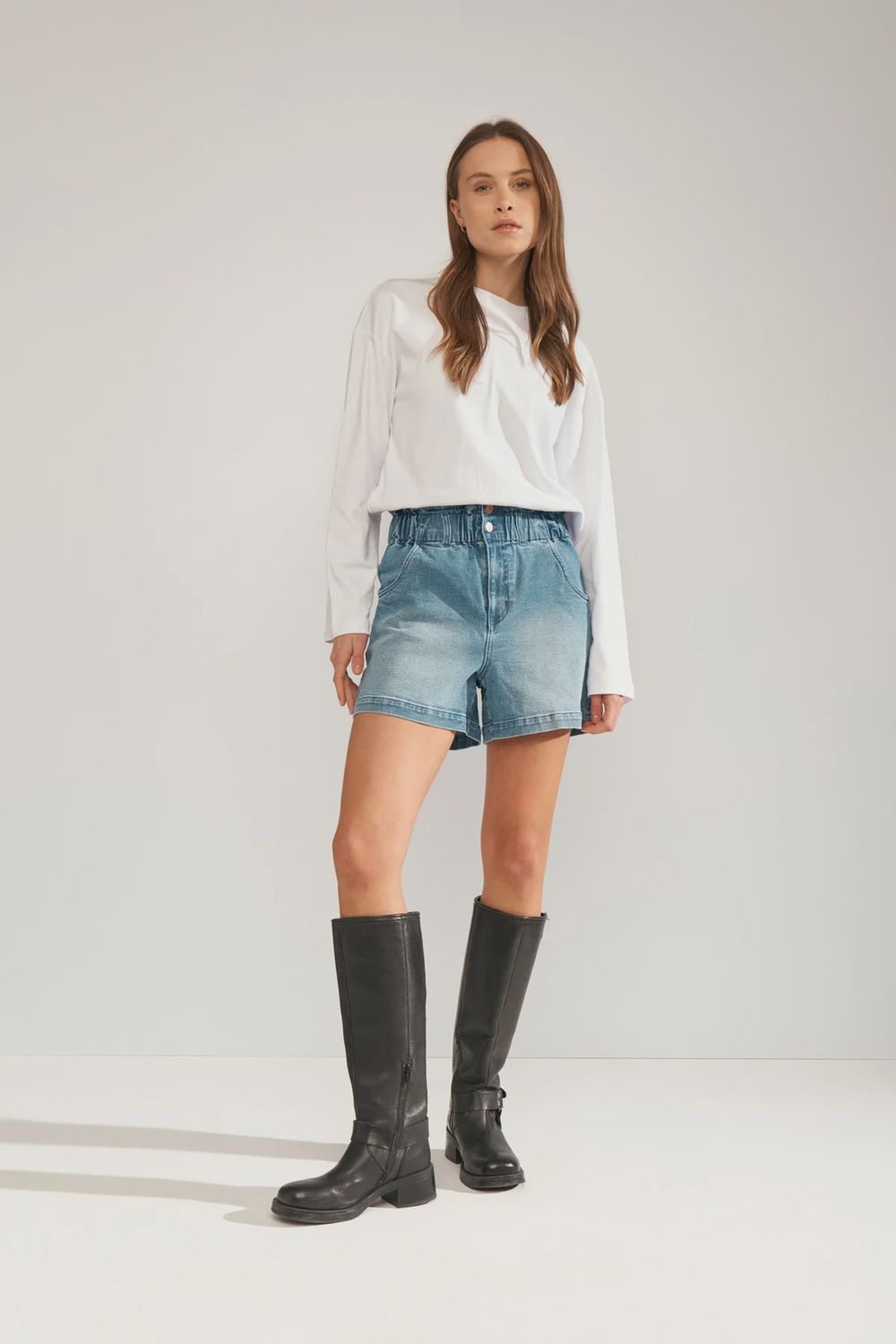 NULULU DENIM SHORTS