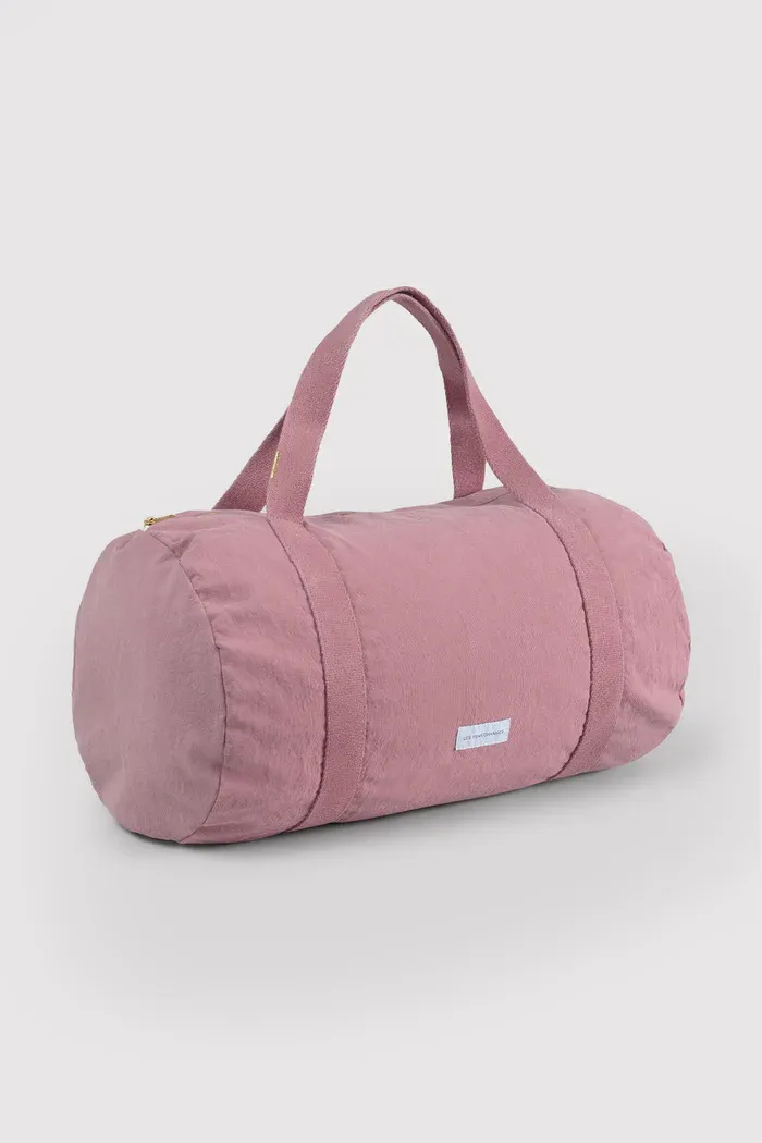 Bowling Bag Organic Cotton, Colour: Rosewood