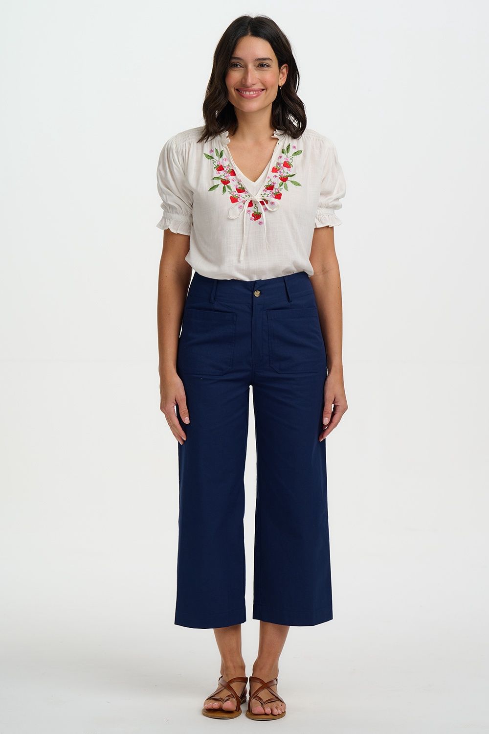SKYE CROPPED TROUSERS