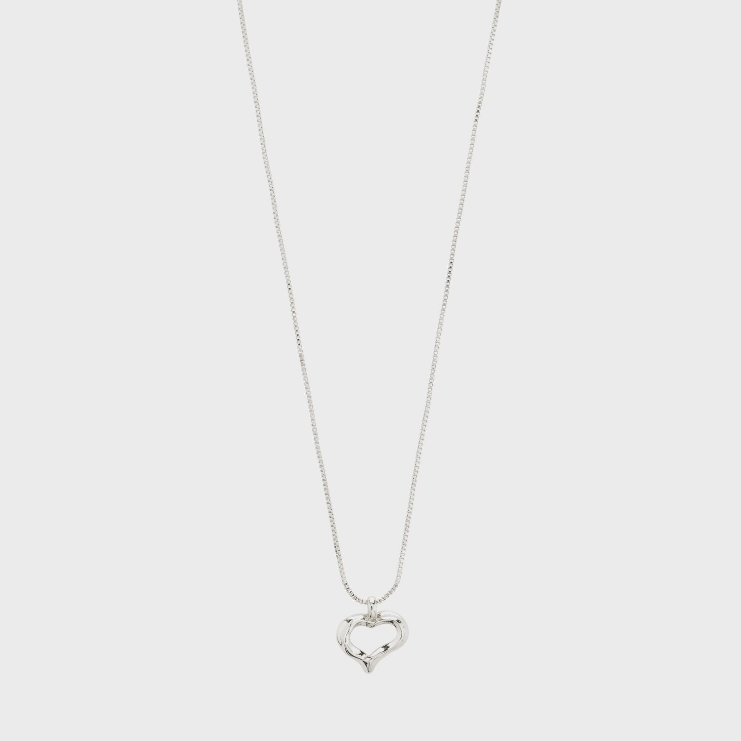 IRIS necklace silver-plated