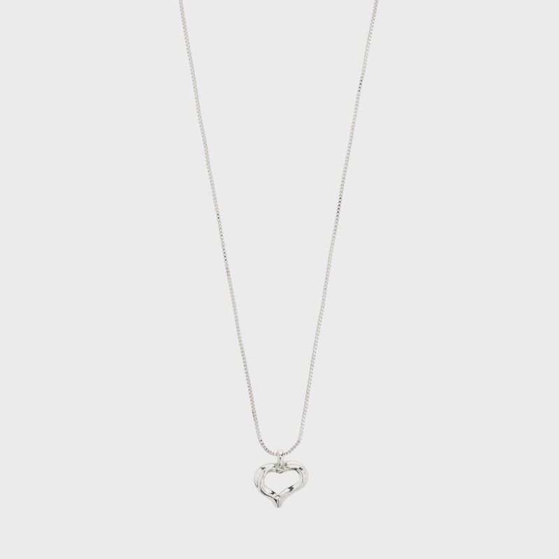 IRIS necklace silver-plated