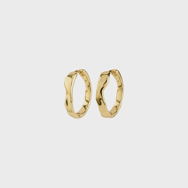 EMBER hoop earrings gold-plated