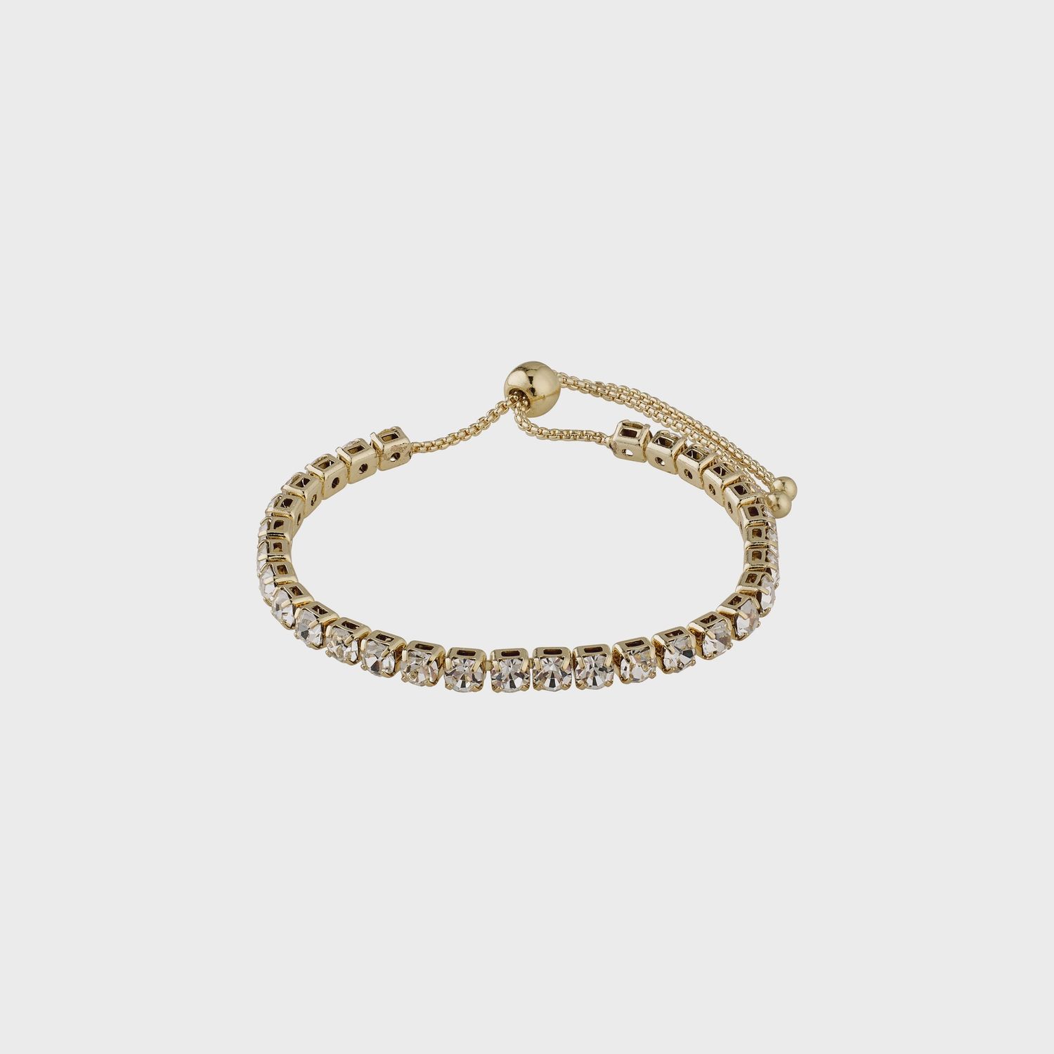 LUCIA crystal bracelet gold-plated