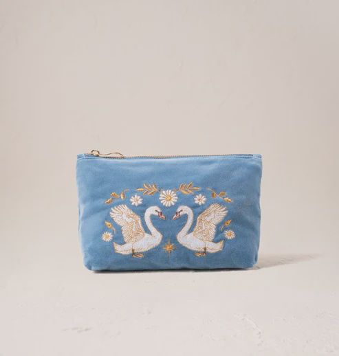 Swan Garden Mini Pouch