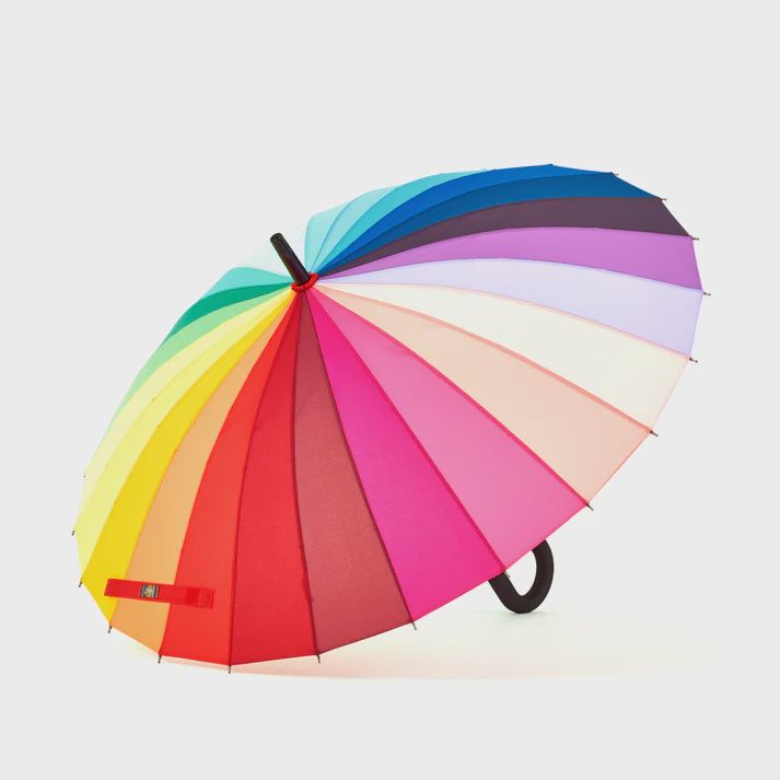 Everyday Rainbow Umbrella with 24 ribs (88cm dia)