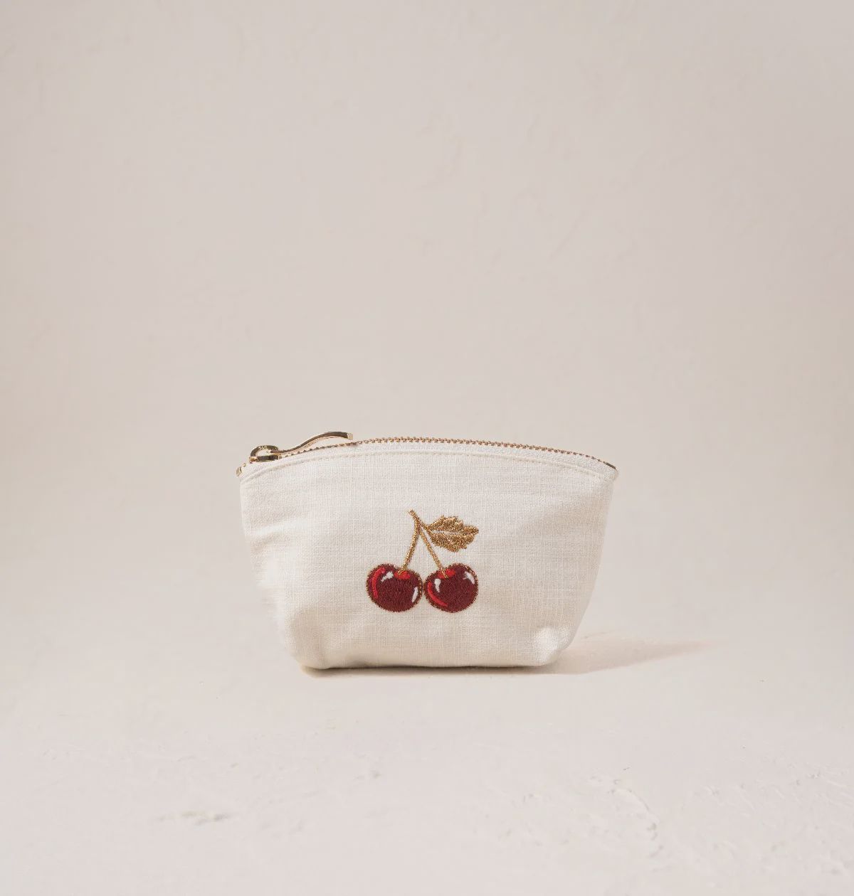 Cherries Cotton Coin Purse