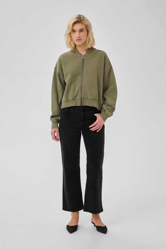 Jeans Straight MWValla 144 Dark Grey Wash