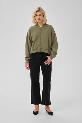 Jeans Straight MWValla 144 Dark Grey Wash