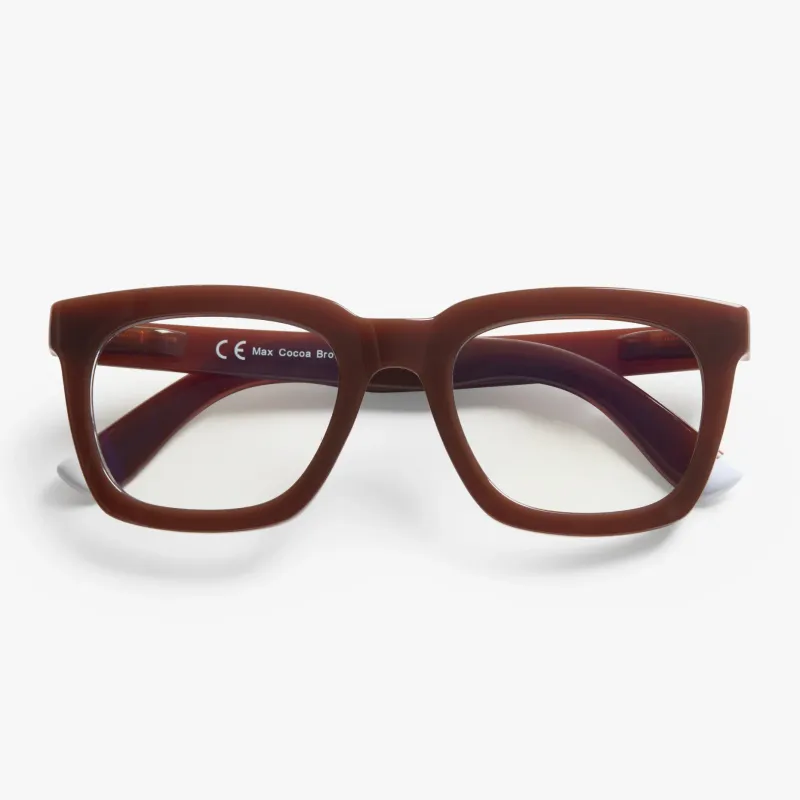 Max Glossy Cocoa Brown