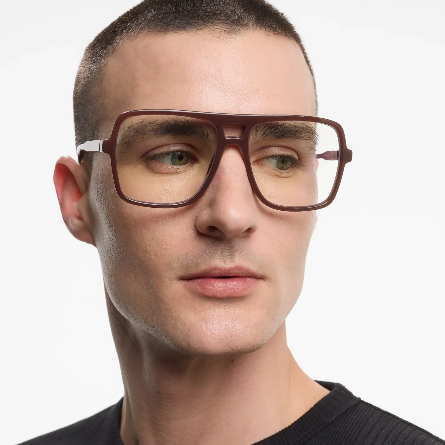 Jake Glossy Cocoa Brown