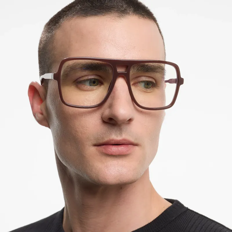 Jake Glossy Cocoa Brown